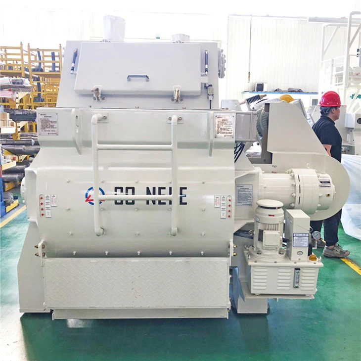 horizontal shaft concrete mixer(3)